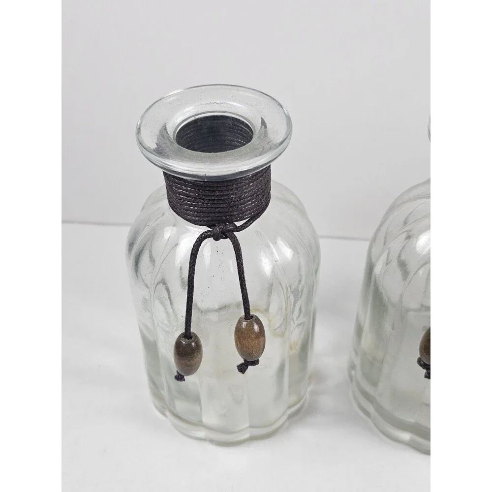 Glass Candle Holder Decorative Bottles Pier 1 Imports Set of Five